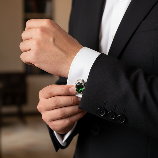 Emerald Majesty Cufflinks