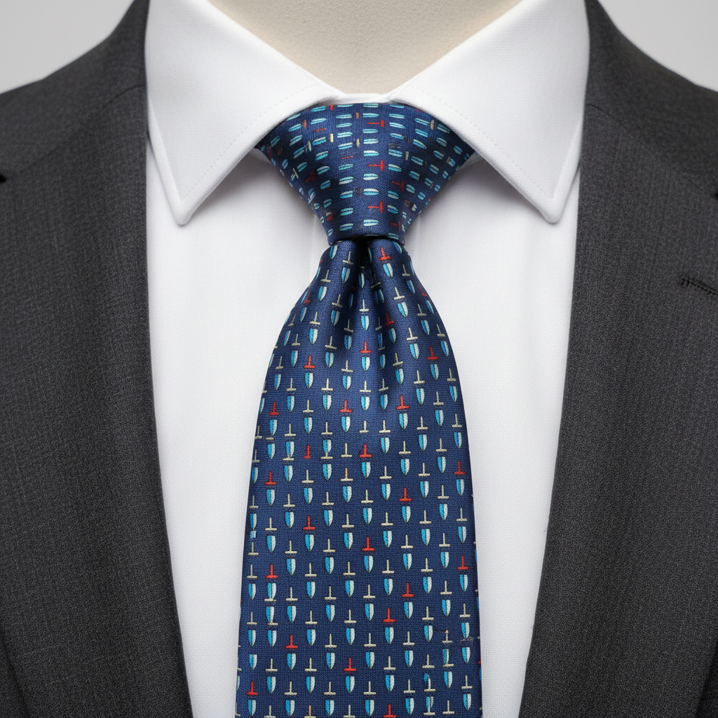 Midnight Dagger Necktie