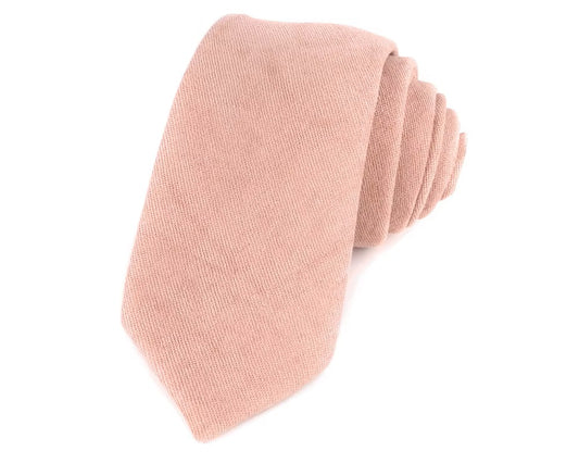 The Blush Elegance Tie – Soft Pink Edition