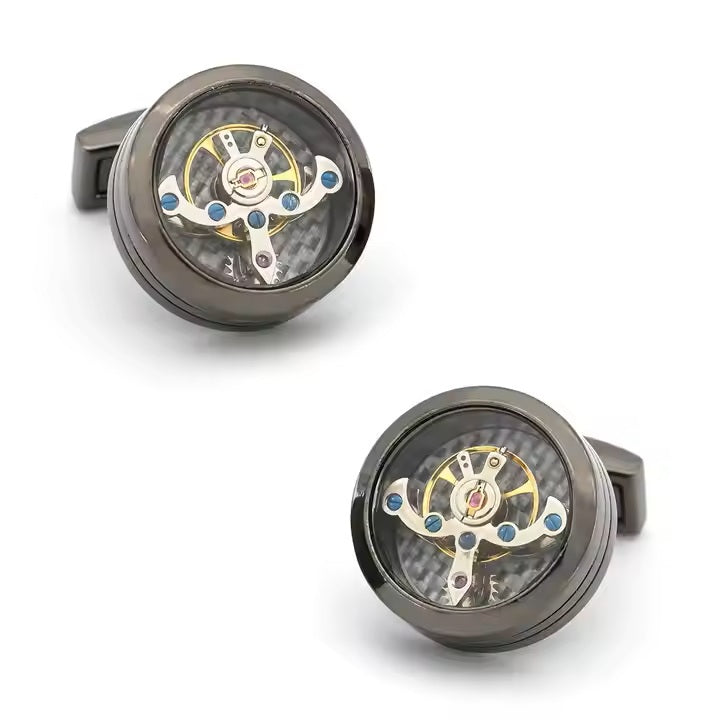 Mechanical Movement Cufflinks