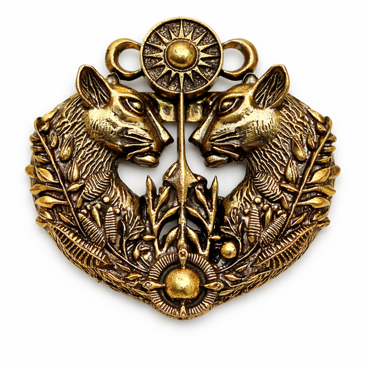 Regal Crest Heritage Brass Brooch