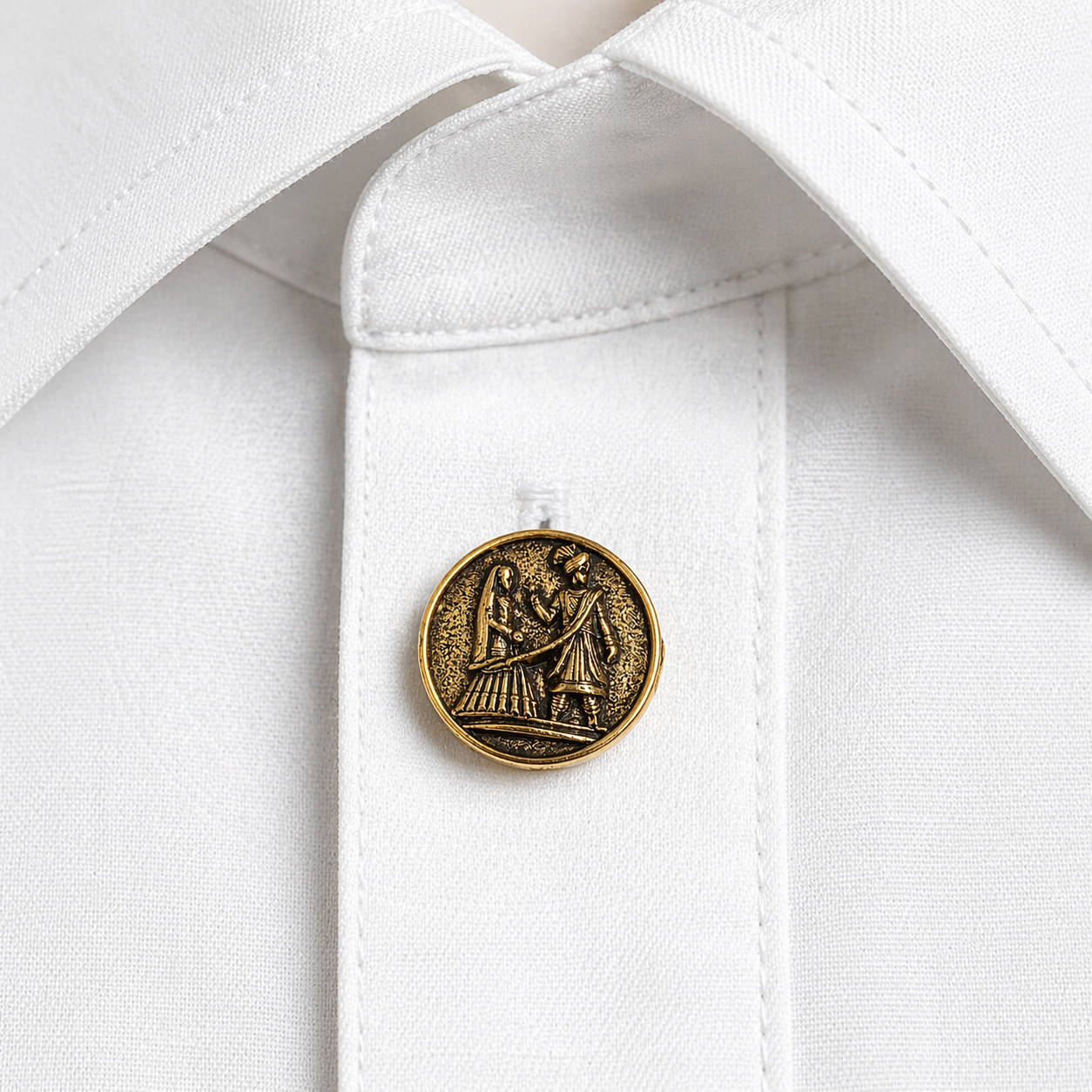 Vivah Heritage Button Cover Gold