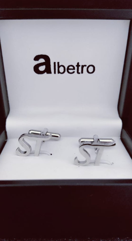 ST Double Initial Cufflinks