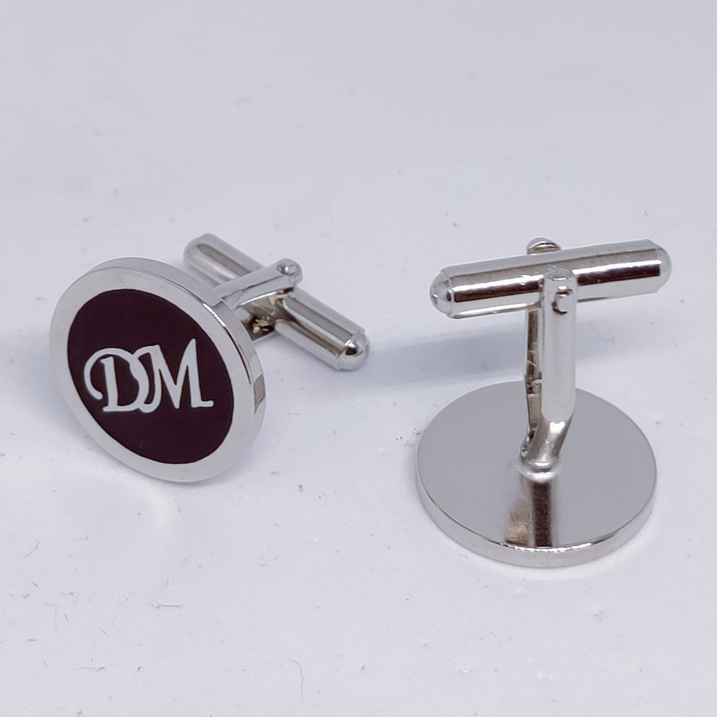 DM Initial Monogram Cufflinks