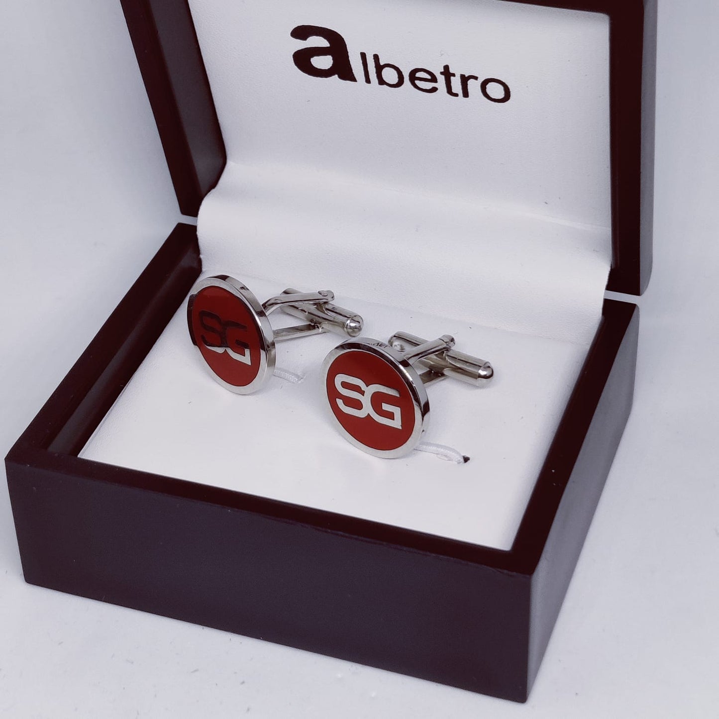 SG Initial Monogram Cufflinks