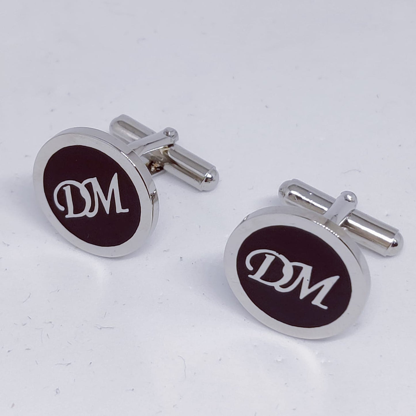 DM Initial Monogram Cufflinks