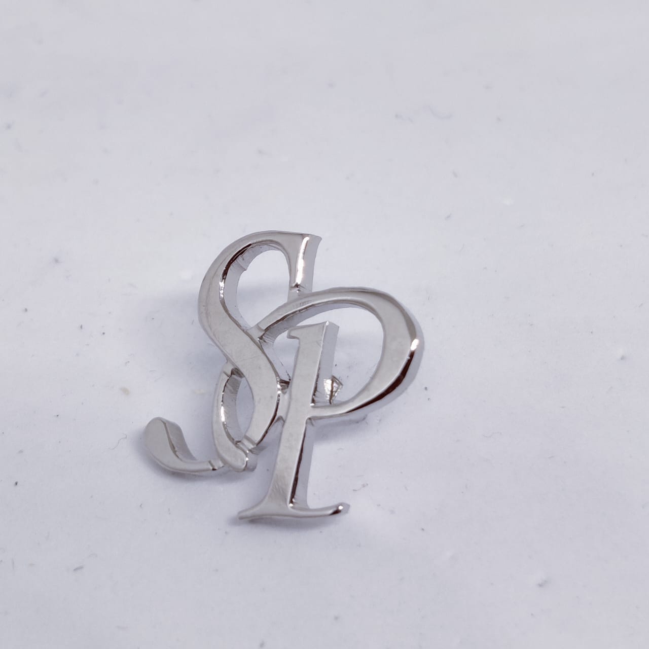 SP Double Initial Lapel Pin