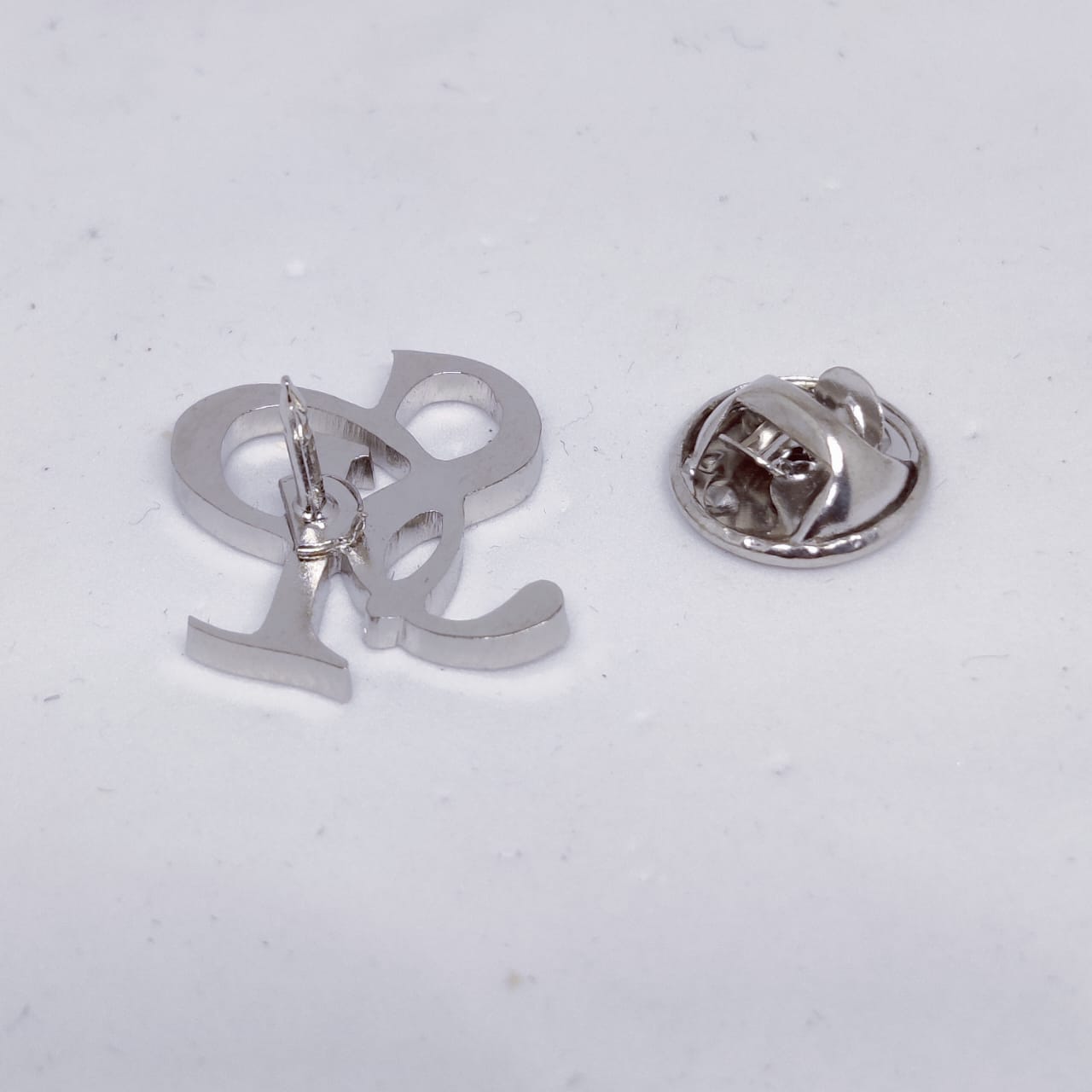 SP Double Initial Lapel Pin