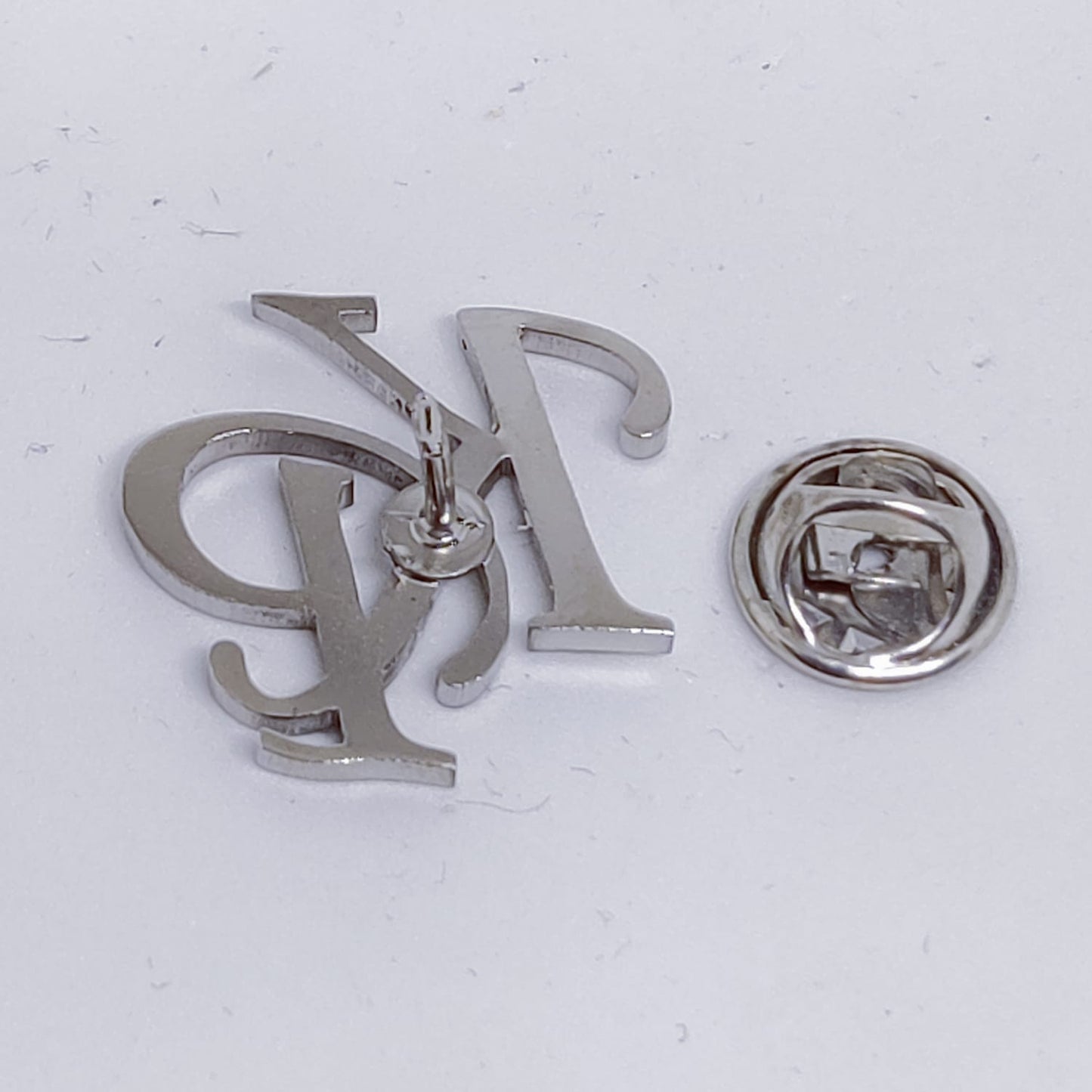 KP Double Initial Lapel Pin