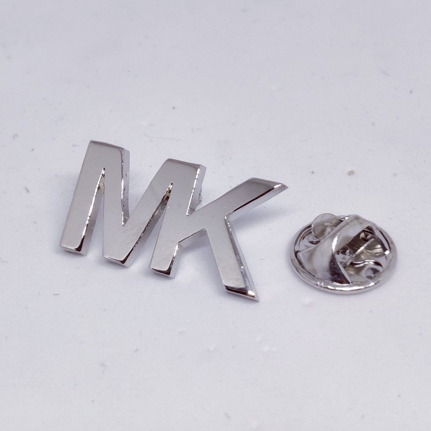MK Double Initial Lapel Pin