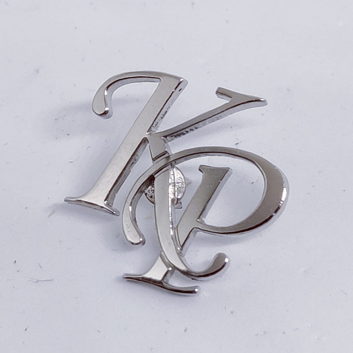 KP Double Initial Lapel Pin