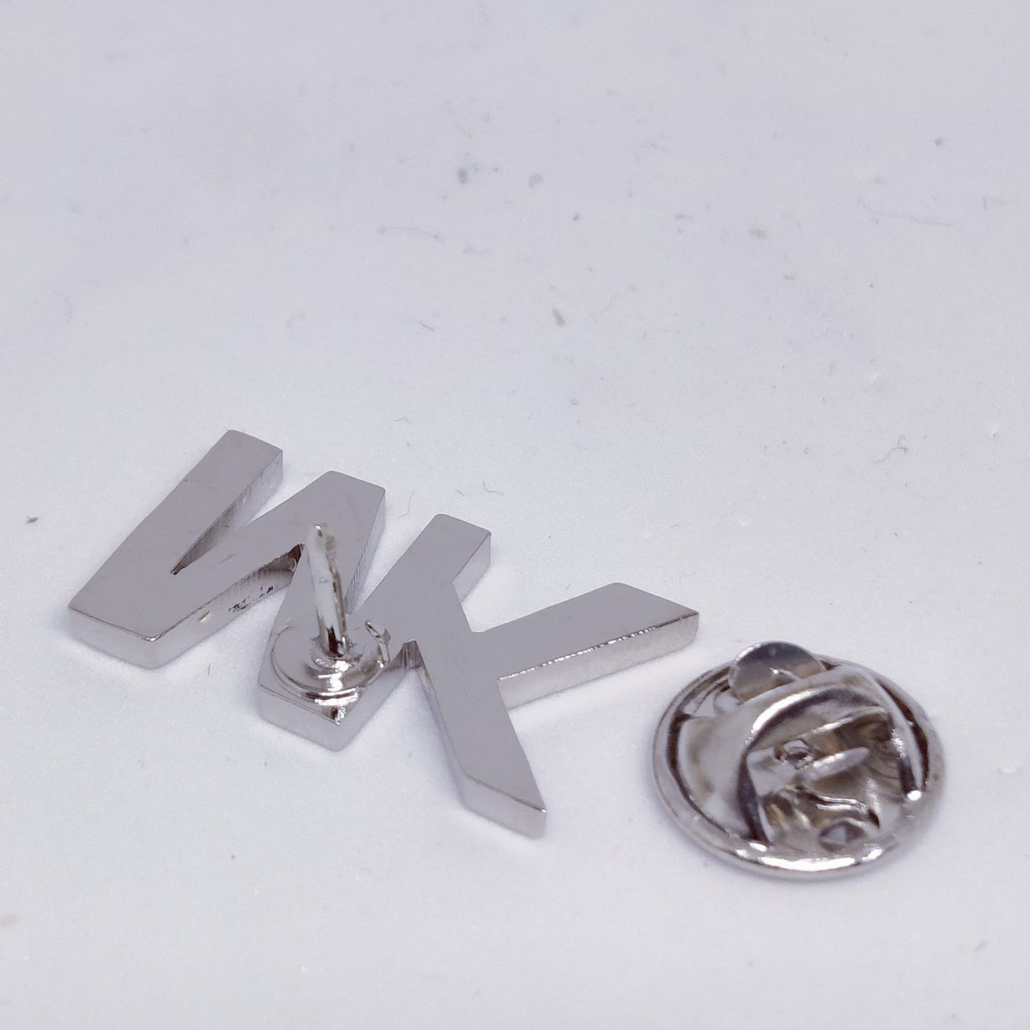 MK Double Initial Lapel Pin