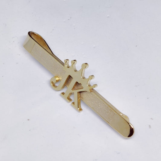 JK Initial Tie Clip