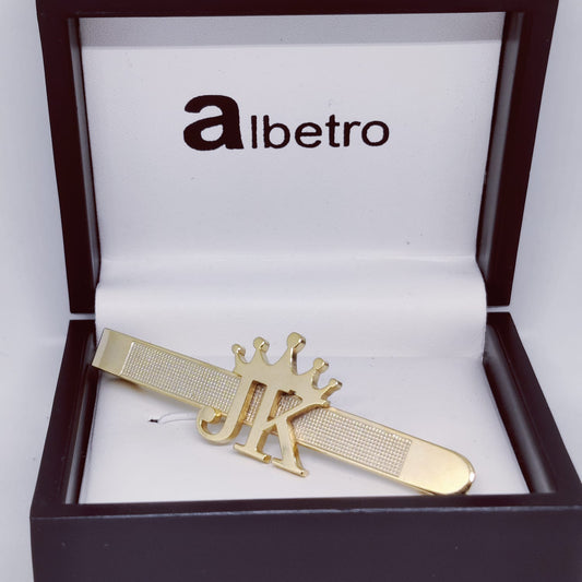 JK Initial Tie Clip