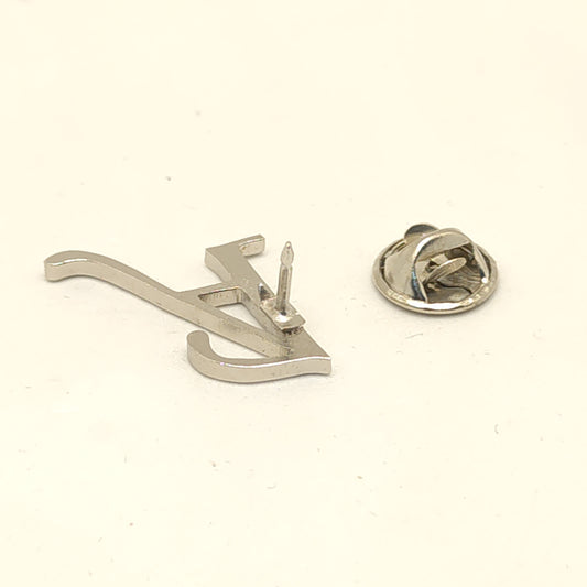 Initial A Lapel Pin