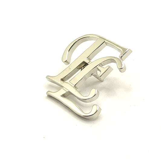 EL Double Initial Lapel Pin
