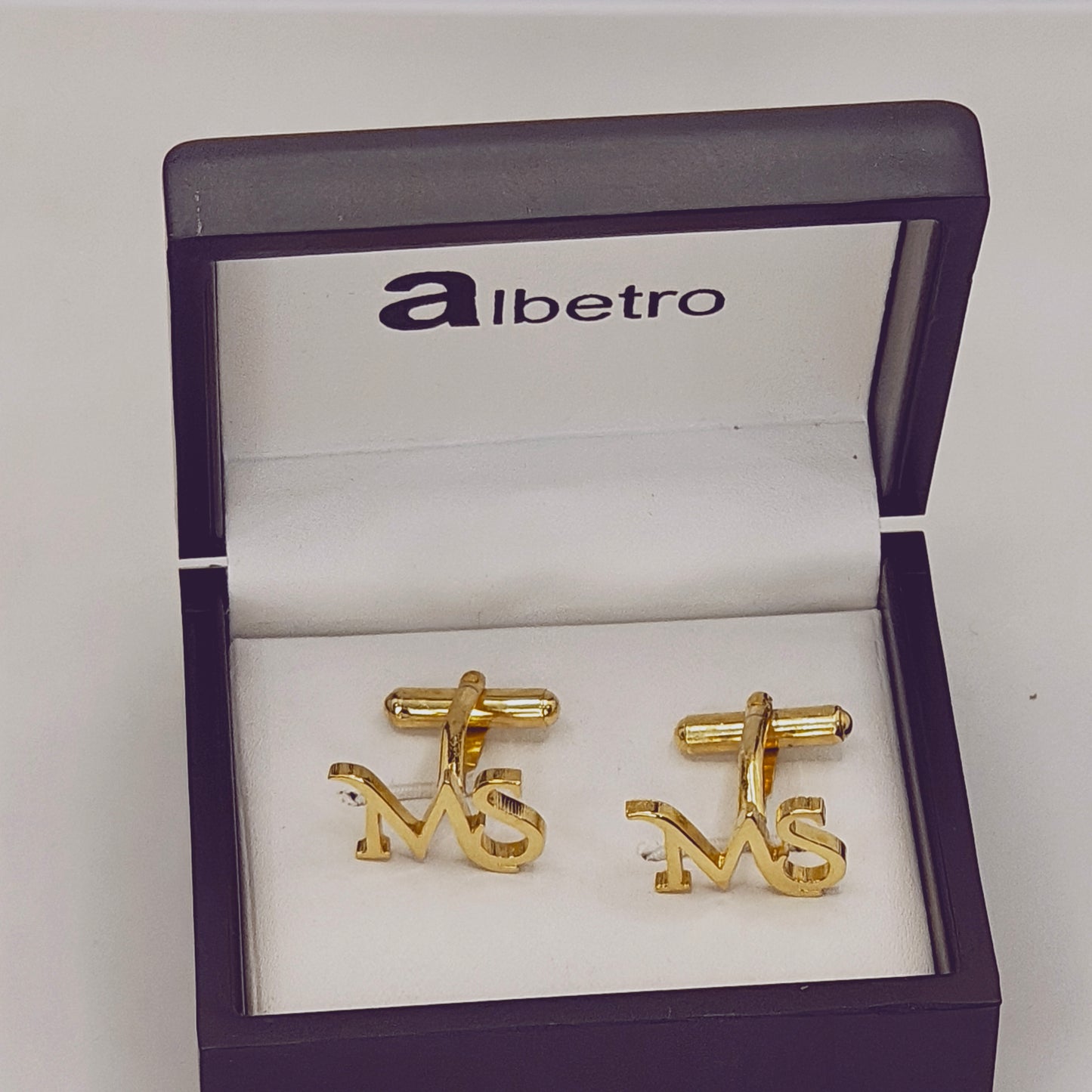 MS Double Initial Cufflinks