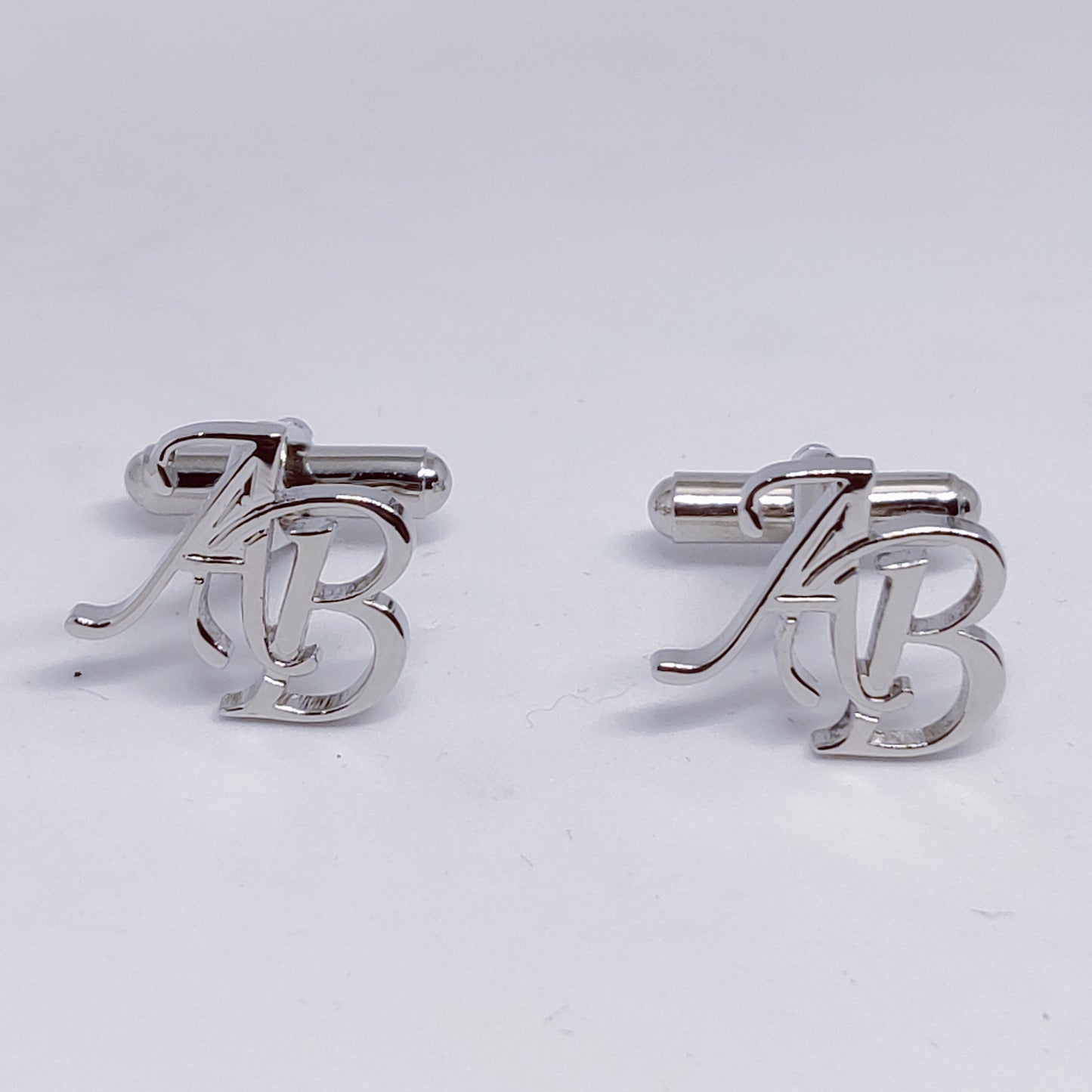 AB Double Initial Cufflinks