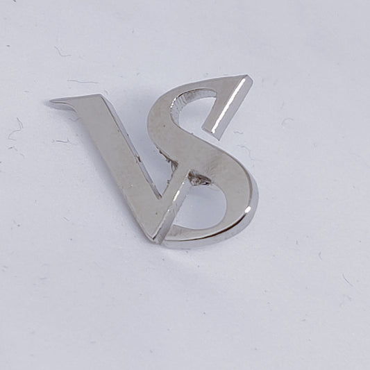 VS Double Initial Lapel Pin