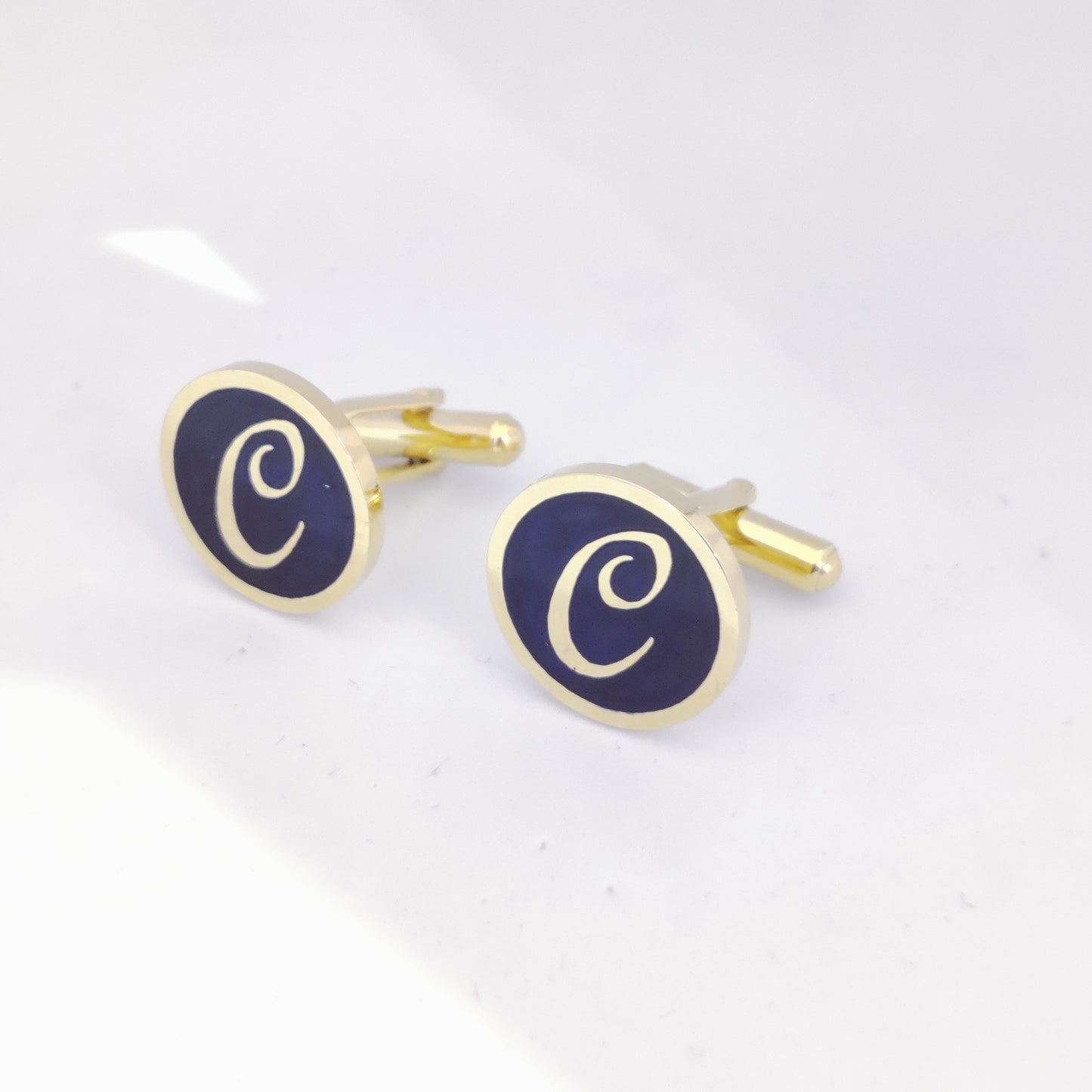 Initial C Monogram Cufflinks