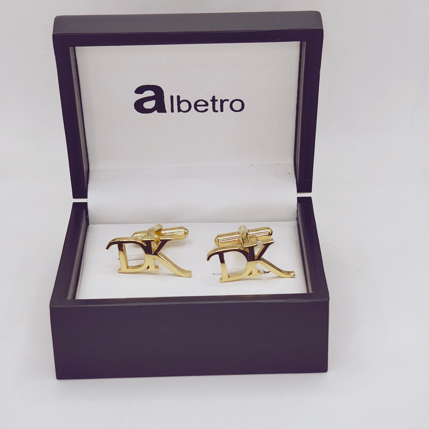 DK Double Initial Cufflinks