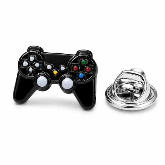 Retro Gamer Controller Lapel Pin