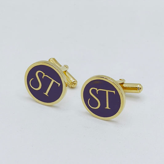 ST Initial Monogram Cufflinks