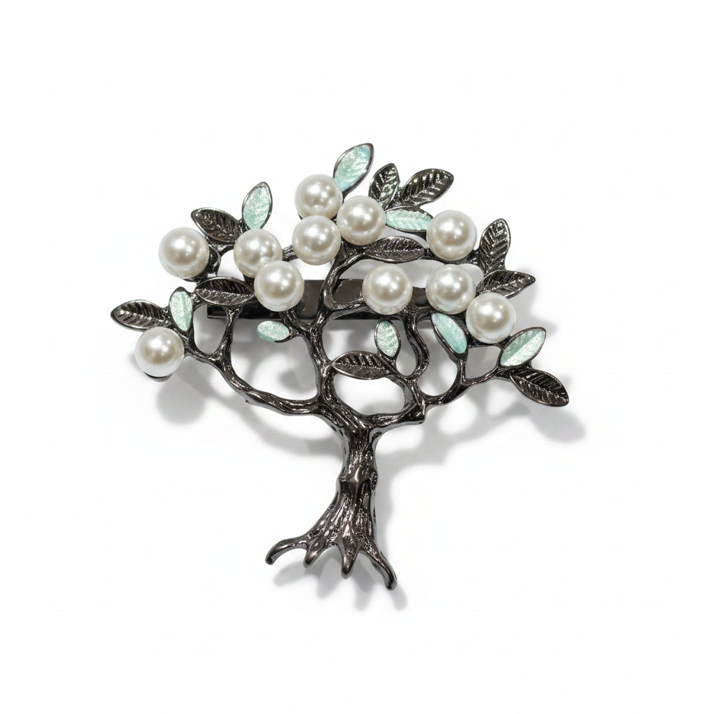 Pearl Tree Brooch