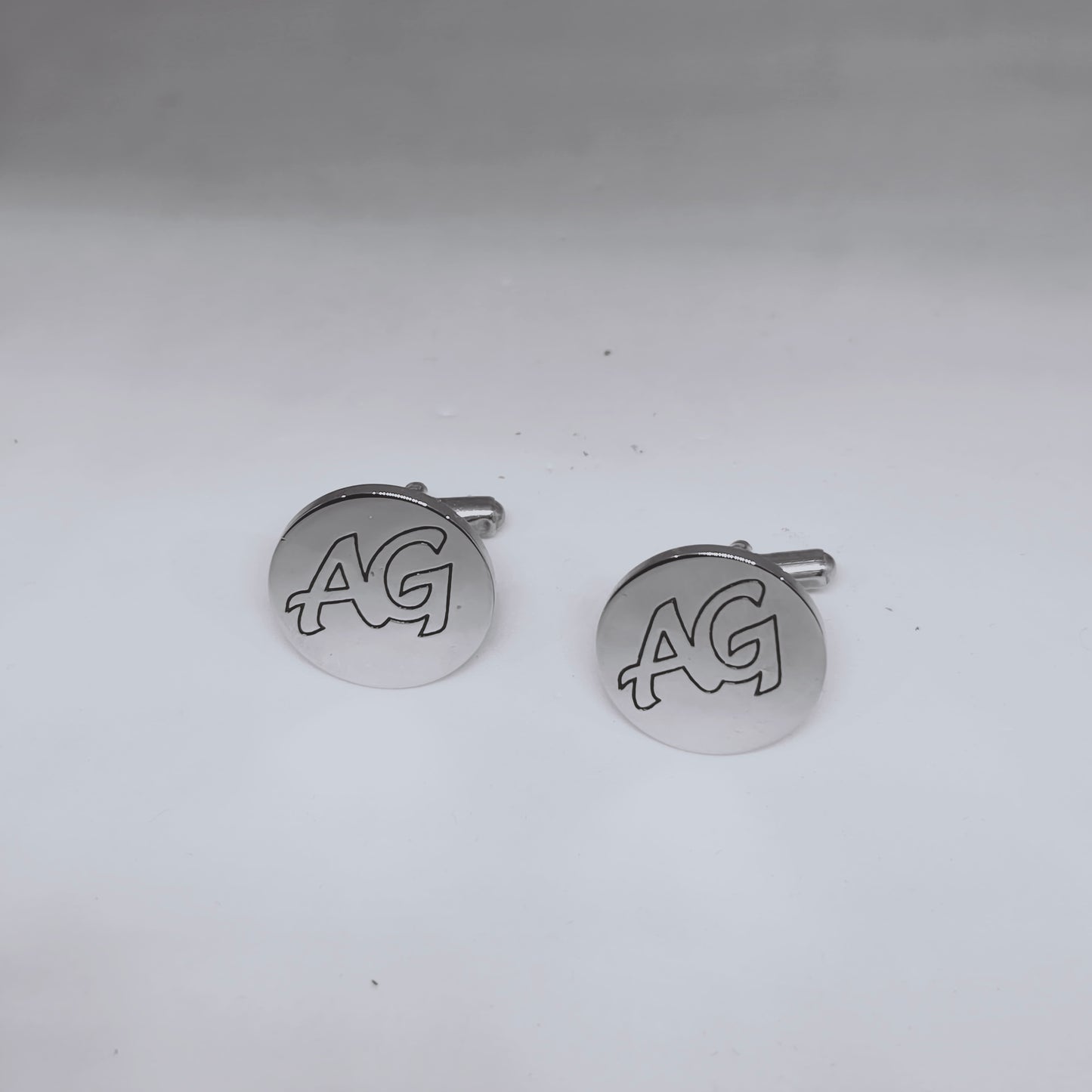 AG Engraved Cufflinks