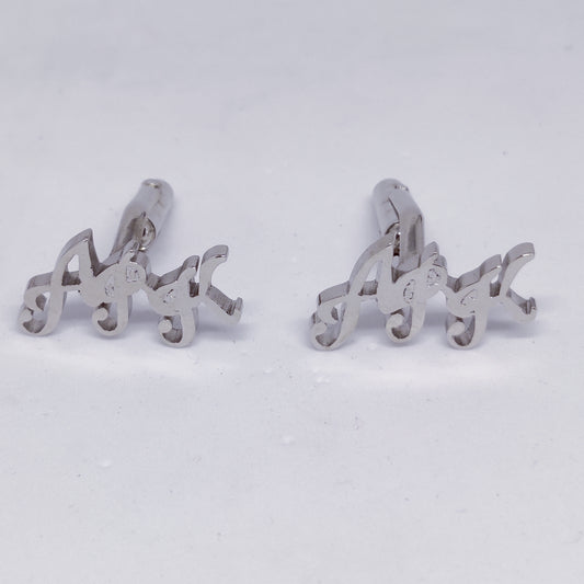 ARK Triple Initial Cufflinks