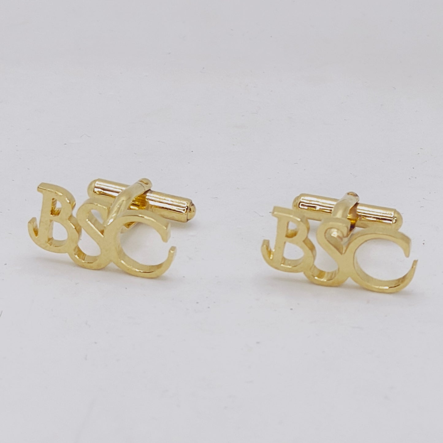 BSC Triple Initials Cufflinks