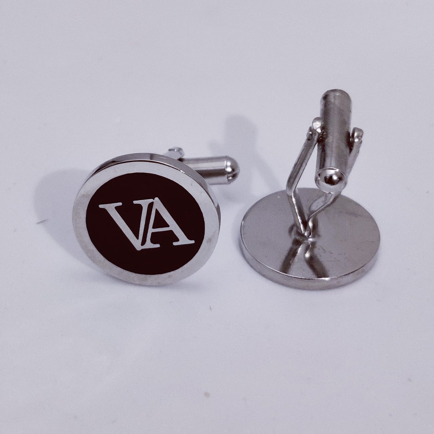 VA Initial Monogram Cufflinks