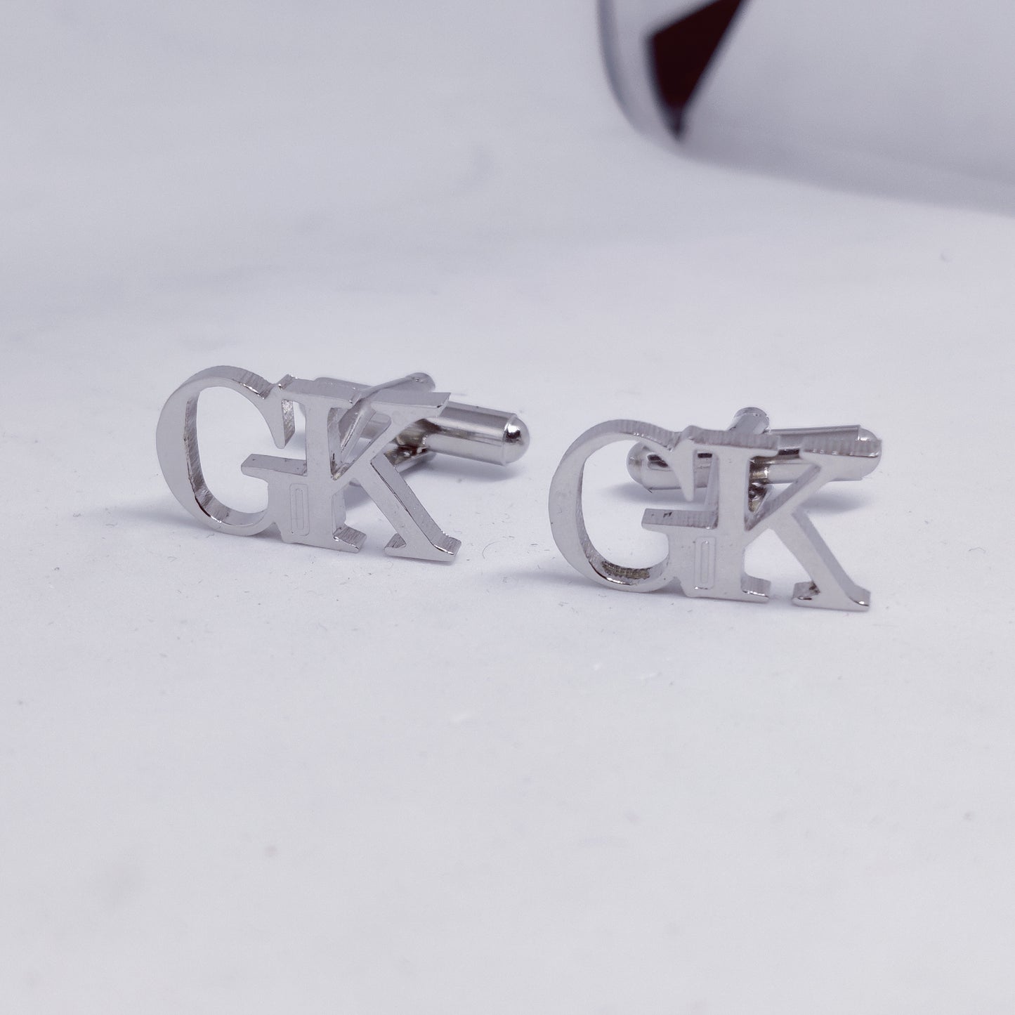 GK Double Initial Cufflinks