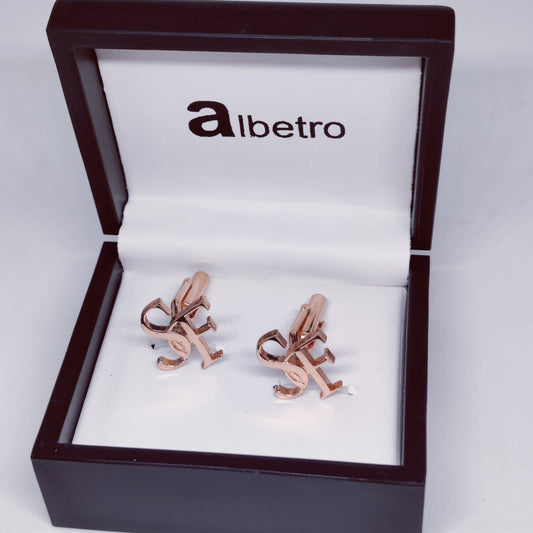 SF Double Initial Cufflinks