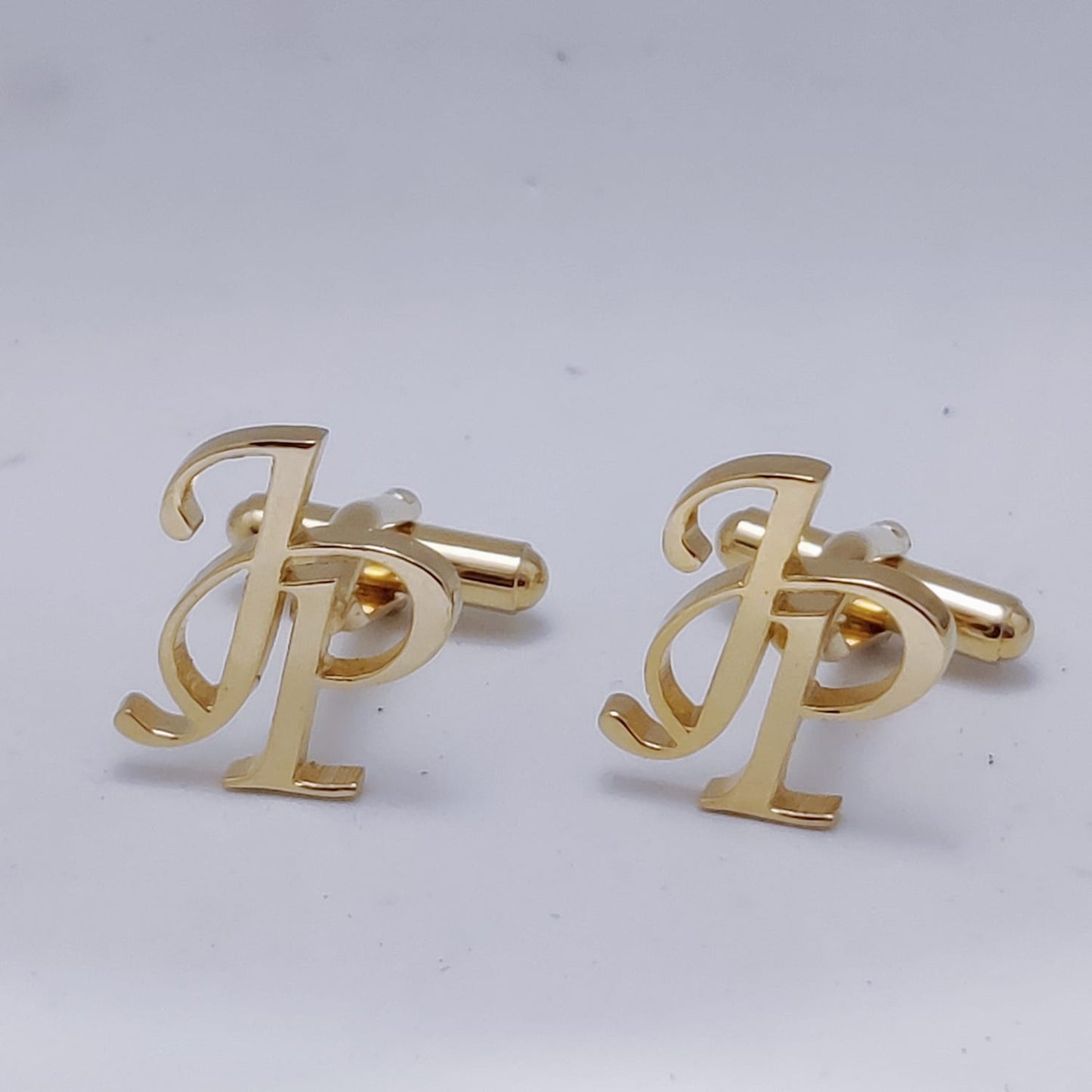JP Double Initial Cufflinks