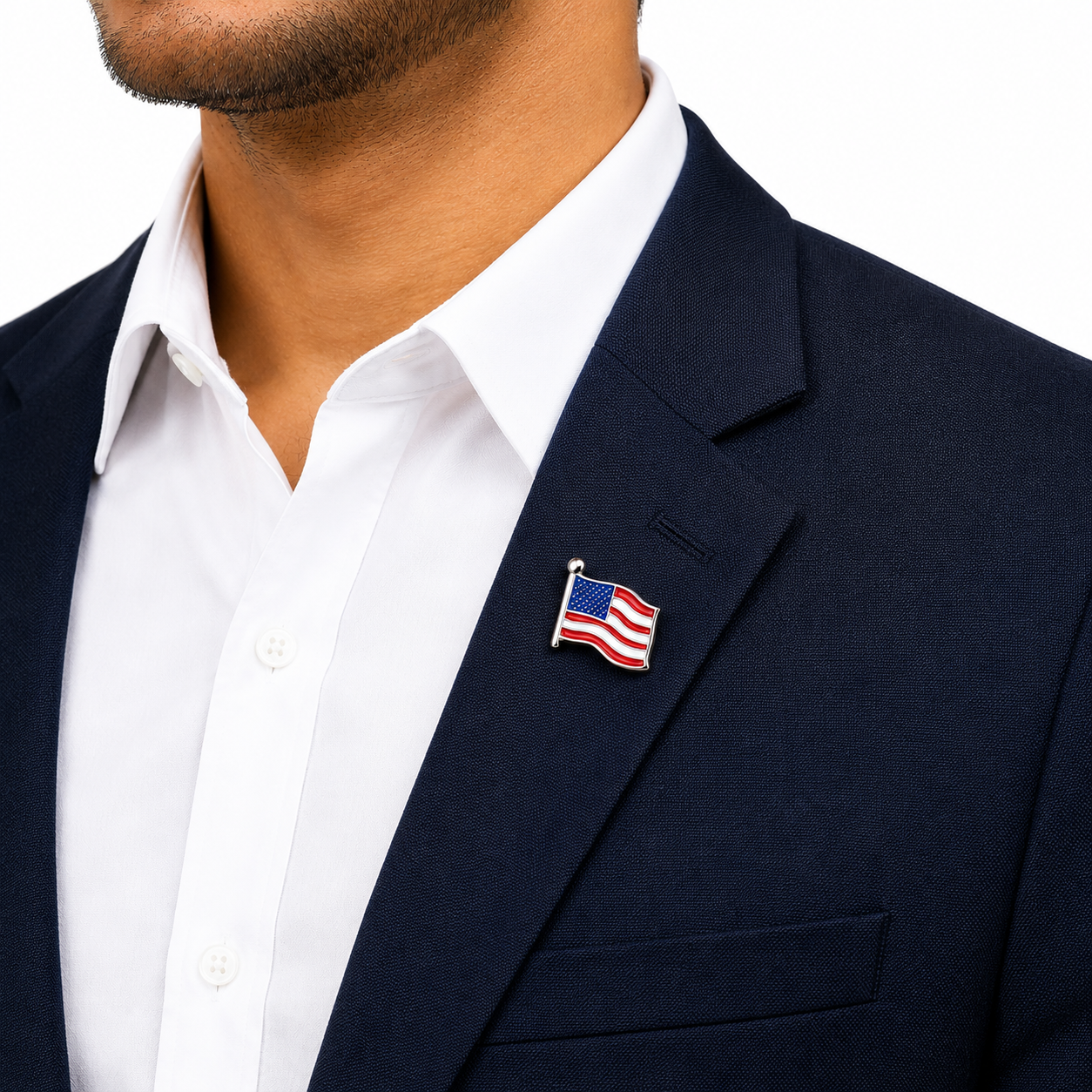 American Flag Lapel Pin