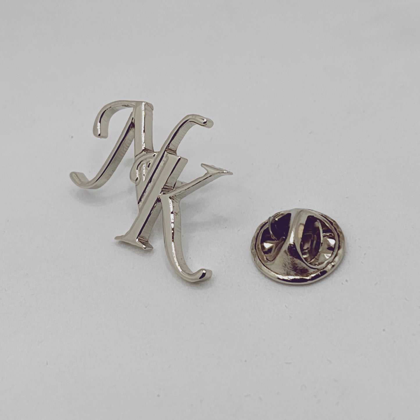 NK Double Initial Lapel Pin