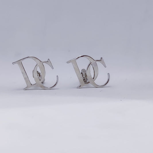 DC Double Initial Cufflinks