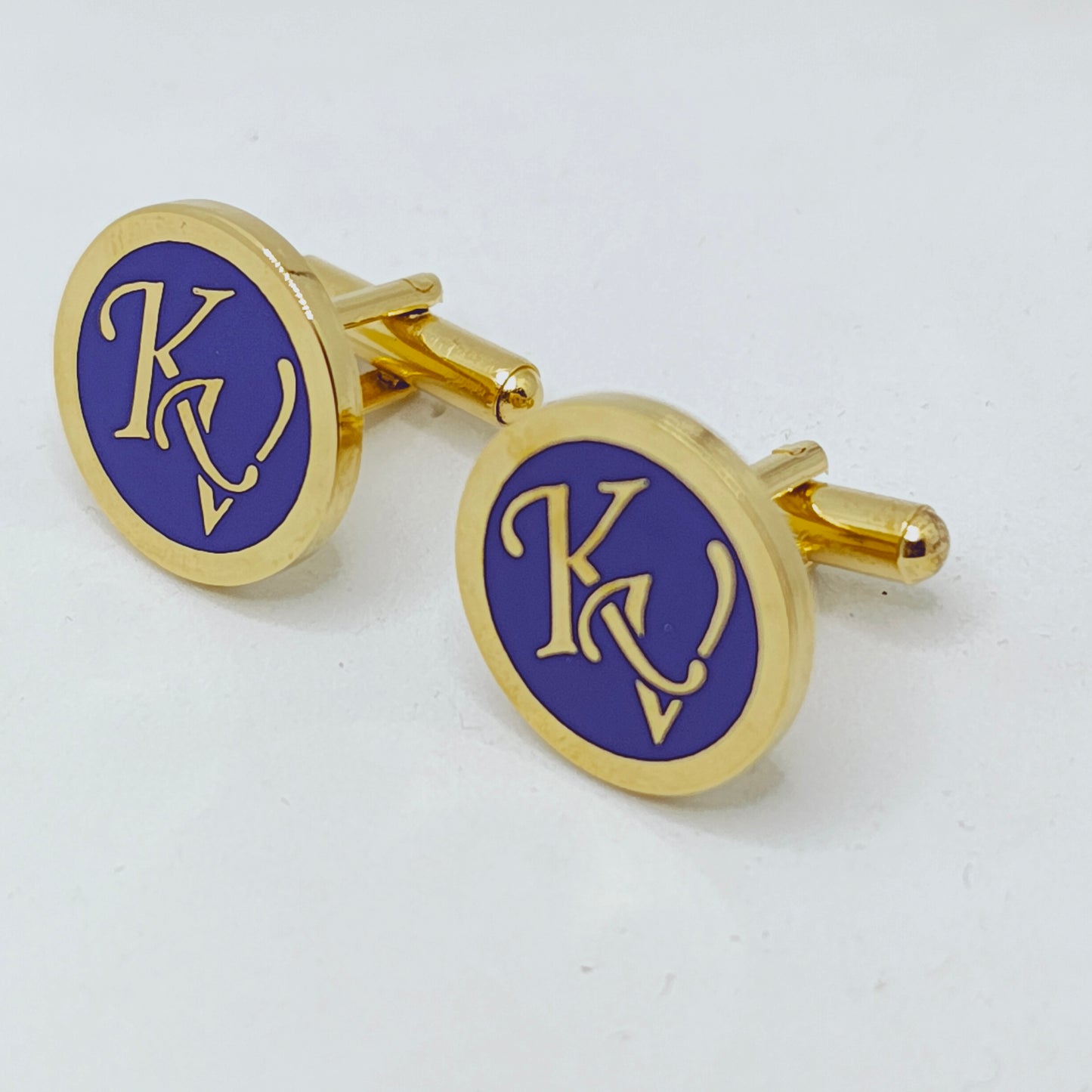 KV Initial Monogram Cufflinks