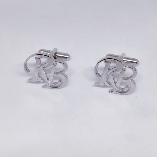 RB Double Initial Cufflinks