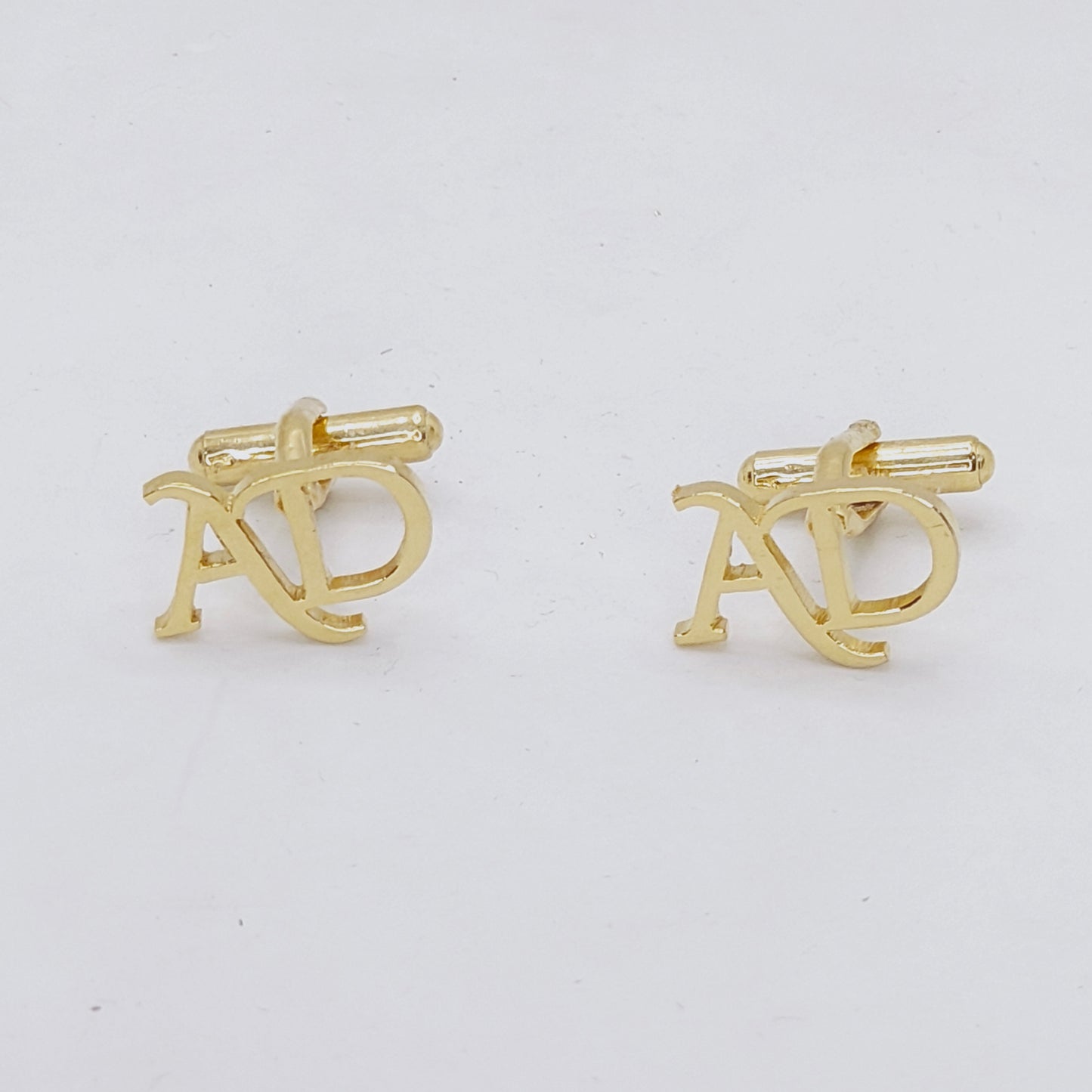 AD Double Initial Cufflinks