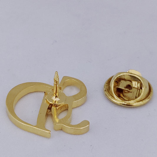 SD Double Initial Lapel Pin