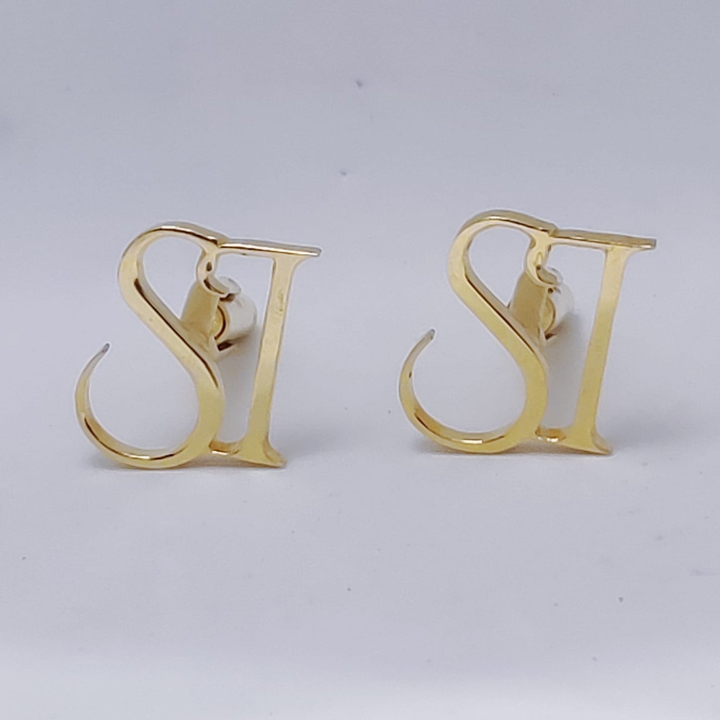 SI Double Initial Cufflinks