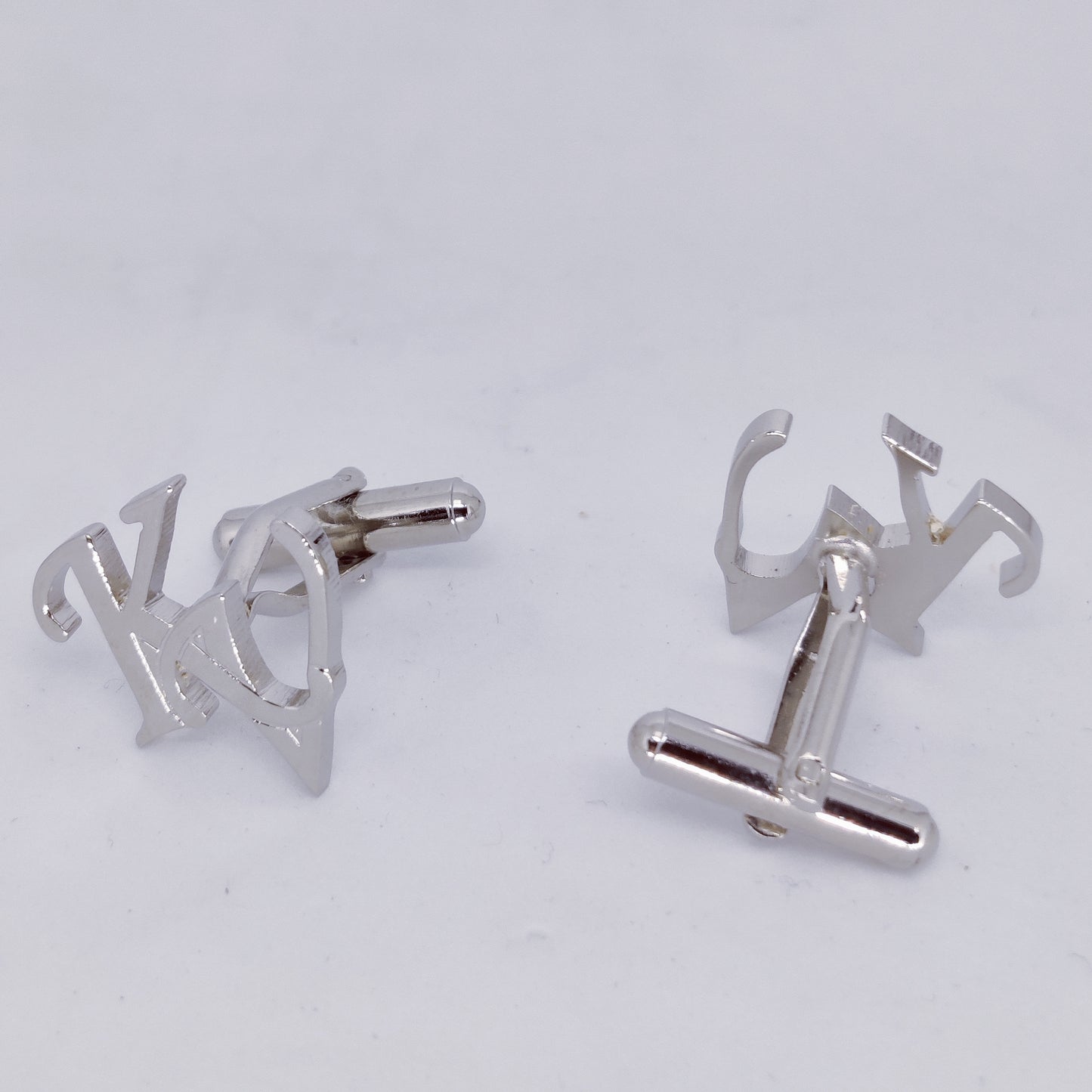 KV Double Initial Cufflinks