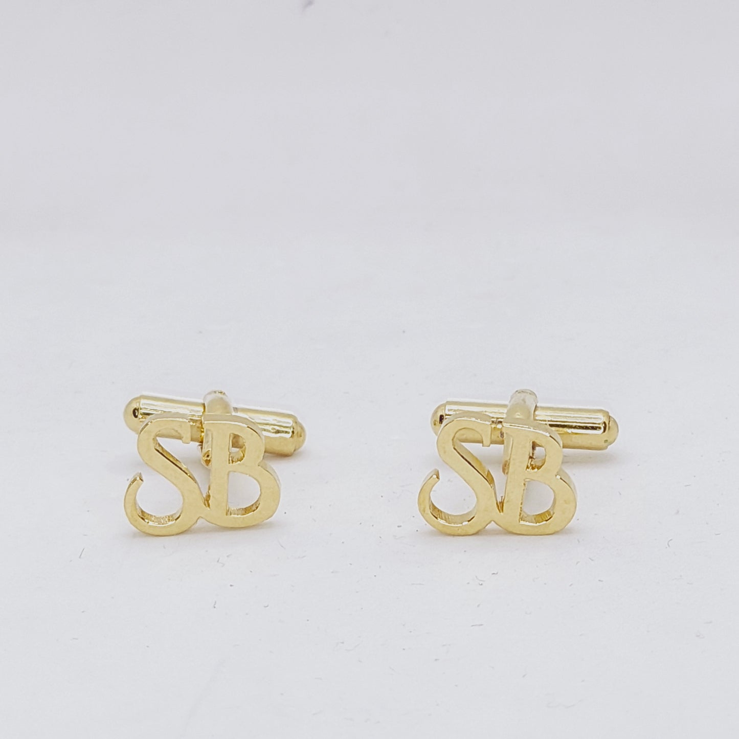 SB Double Initial Cufflinks