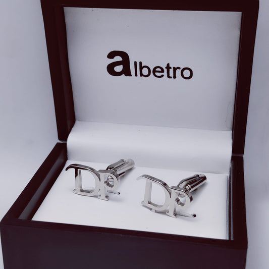 DP Double Initial Cufflinks