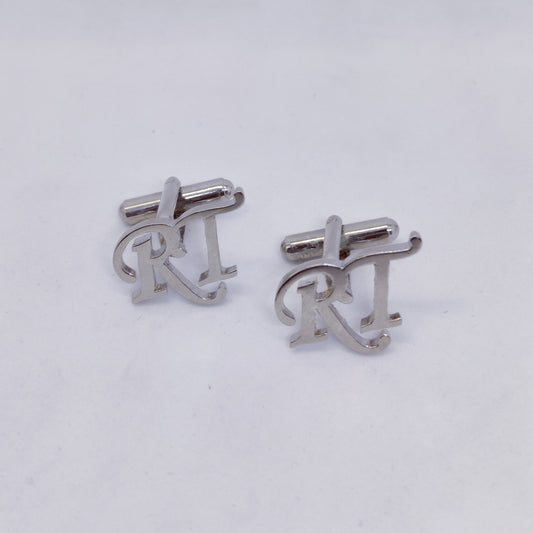RT Double Initial Cufflinks