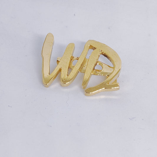 WD Initial Lapel Pin