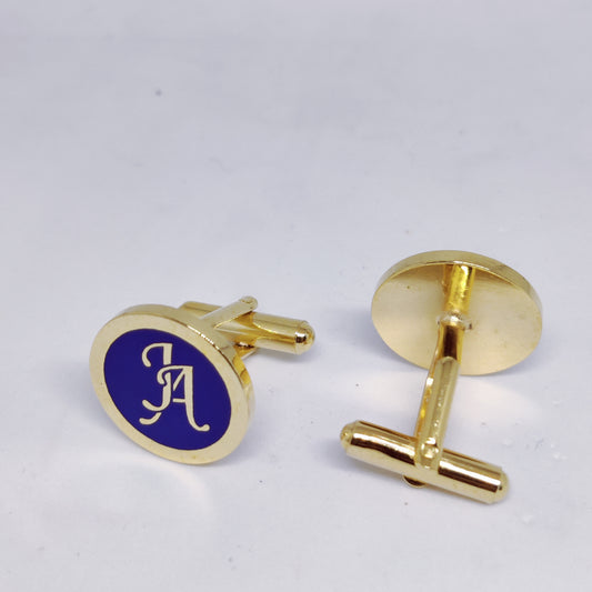 JA Initial Monogram Cufflinks