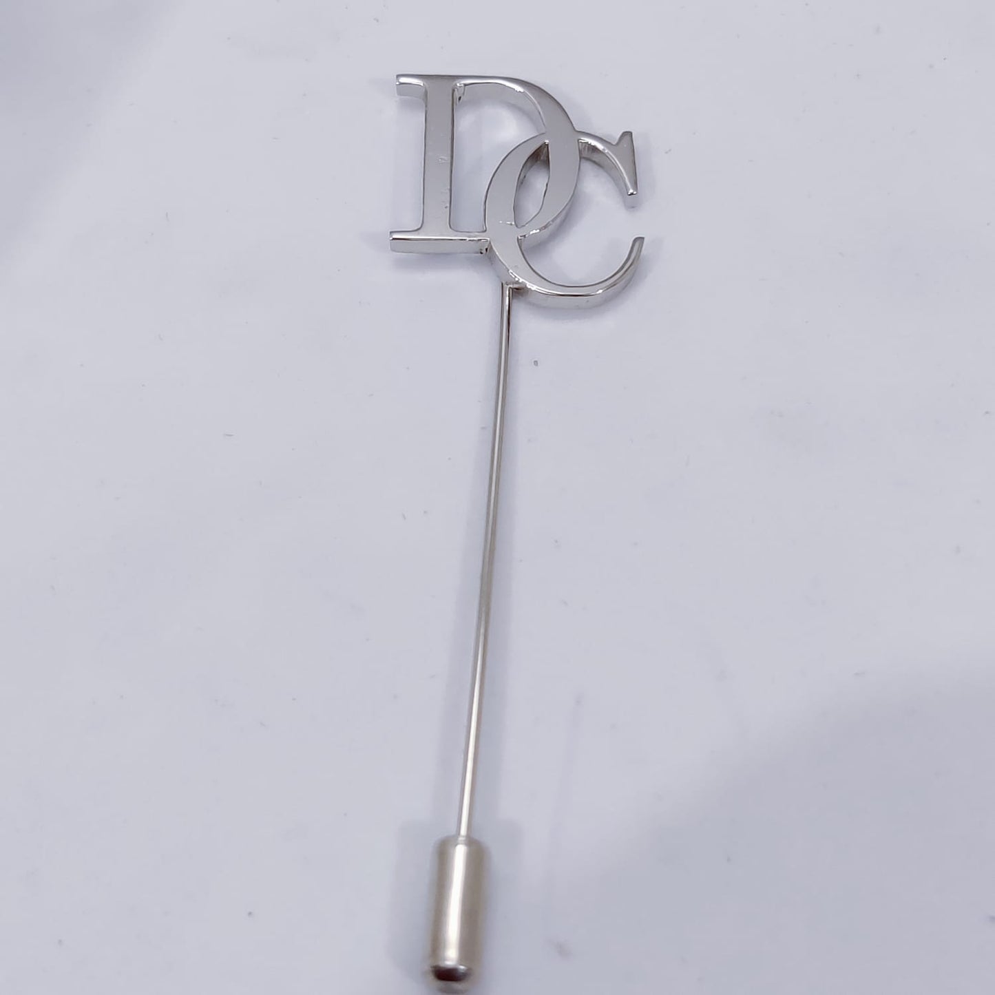 DC Double Initial Lapel Pin